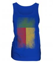Benin Faded Flag Ladies Vest