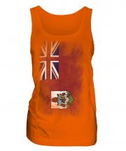 Bermuda Faded Flag Ladies Vest