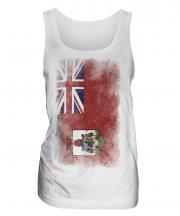 Bermuda Faded Flag Ladies Vest