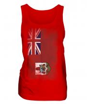 Bermuda Faded Flag Ladies Vest