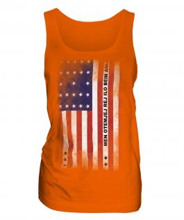 Bikini Atoll Faded Flag Ladies Vest