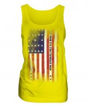 Bikini Atoll Faded Flag Ladies Vest