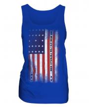 Bikini Atoll Faded Flag Ladies Vest