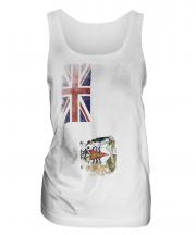 British Antartic Territory Faded Flag Ladies Vest