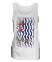 British Indian Ocean Territory Faded Flag Ladies Vest