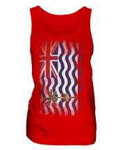 British Indian Ocean Territory Faded Flag Ladies Vest