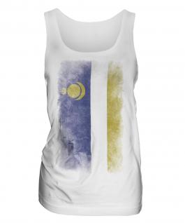 Buryatia Faded Flag Ladies Vest