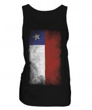 Chile Faded Flag Ladies Vest