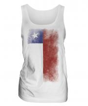 Chile Faded Flag Ladies Vest