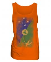 Christmas Island Faded Flag Ladies Vest