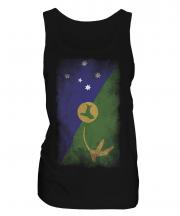 Christmas Island Faded Flag Ladies Vest