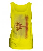 Chuvashia Faded Flag Ladies Vest