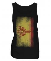 Chuvashia Faded Flag Ladies Vest