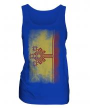 Chuvashia Faded Flag Ladies Vest