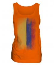 Colombia Faded Flag Ladies Vest