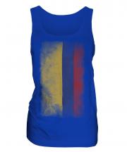 Colombia Faded Flag Ladies Vest