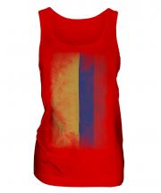 Colombia Faded Flag Ladies Vest