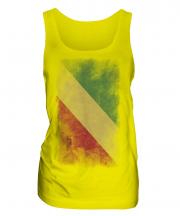 Congo Faded Flag Ladies Vest
