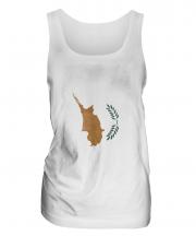 Cyprus Faded Flag Ladies Vest