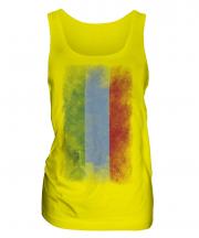 Dagestan Faded Flag Ladies Vest