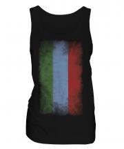 Dagestan Faded Flag Ladies Vest