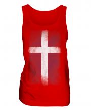 Denmark Faded Flag Ladies Vest