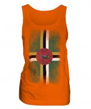 Dominica Faded Flag Ladies Vest
