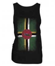 Dominica Faded Flag Ladies Vest