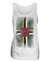 Dominica Faded Flag Ladies Vest