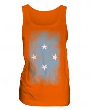Micronesia Faded Flag Ladies Vest