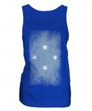 Micronesia Faded Flag Ladies Vest