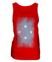 Micronesia Faded Flag Ladies Vest