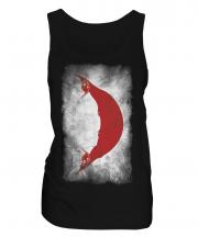 Easter Island Faded Flag Ladies Vest