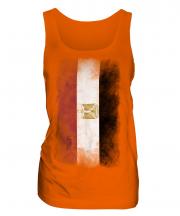 Egypt Faded Flag Ladies Vest