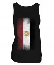 Egypt Faded Flag Ladies Vest