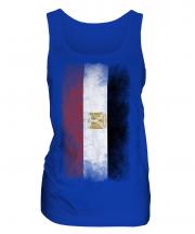 Egypt Faded Flag Ladies Vest
