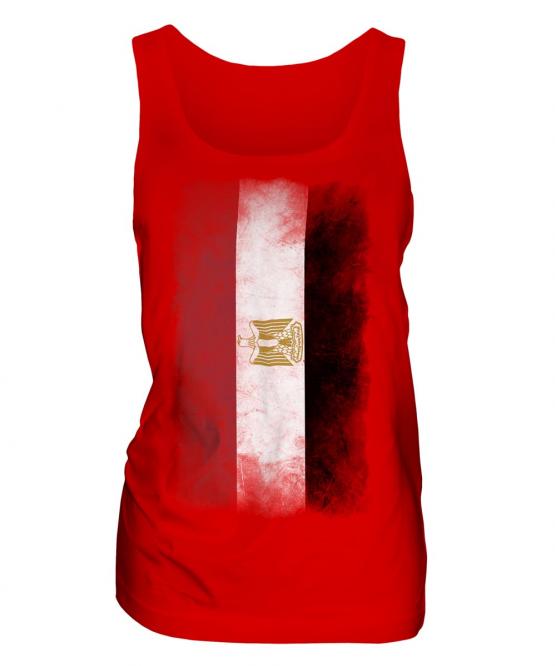 Egypt Faded Flag Ladies Vest