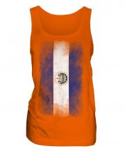 El Salvador Faded Flag Ladies Vest