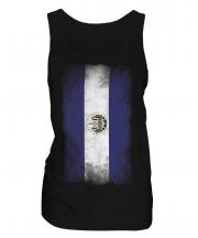 El Salvador Faded Flag Ladies Vest