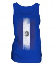 El Salvador Faded Flag Ladies Vest