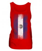 El Salvador Faded Flag Ladies Vest