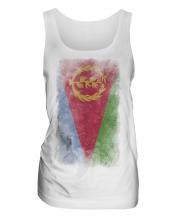 Eritrea Faded Flag Ladies Vest