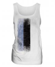 Estonia Faded Flag Ladies Vest