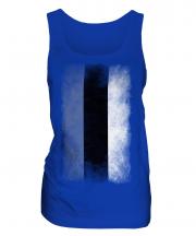 Estonia Faded Flag Ladies Vest