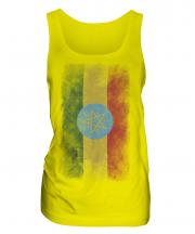 Ethiopa Faded Flag Ladies Vest