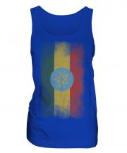 Ethiopa Faded Flag Ladies Vest