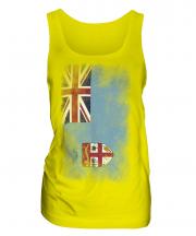 Fiji Faded Flag Ladies Vest