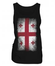 Georgia Faded Flag Ladies Vest