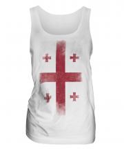 Georgia Faded Flag Ladies Vest