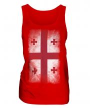 Georgia Faded Flag Ladies Vest